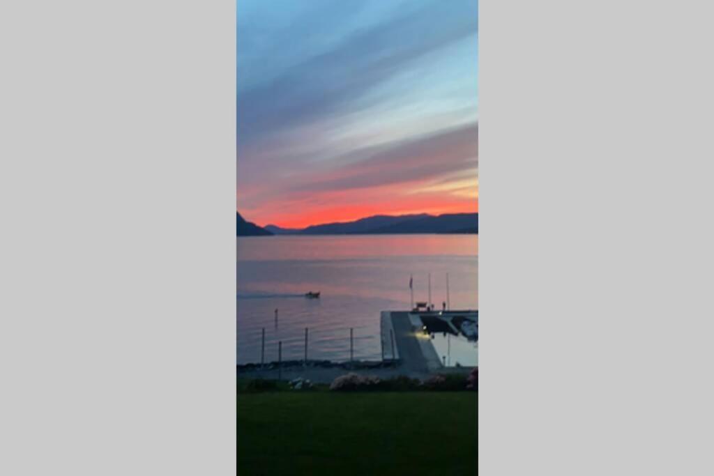 Flott Leilighet Med Spektakulaer Utsikt! Hjelmeland Buitenkant foto